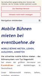 Mobile Screenshot of eventbuehne.de
